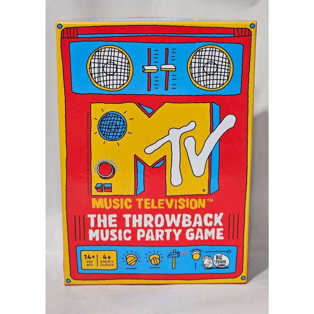 MTV Game, The Music Throwback Party Quiz Board Game